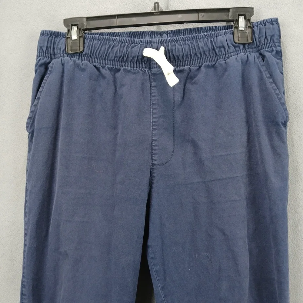 The Children's Place Jogger Pants Boys 18 Blue Tapered Leg Drawstring Athletic